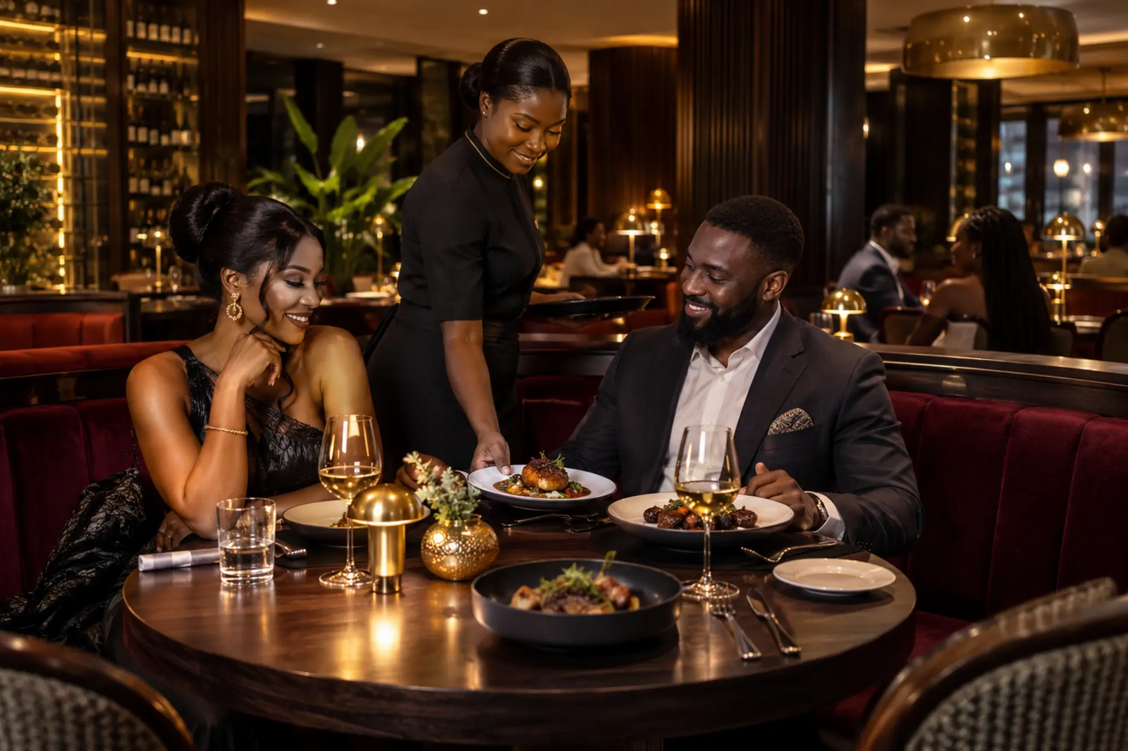 Fine dining at Velora